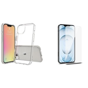 واقي شاشة يدعم الخصوصية ايفون 14 برو ماكس مع غطاء جوال شفاف