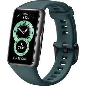 HUAWEI Band 6,Full-Vision AMOLED Screen with 25.4MM, Forest Green