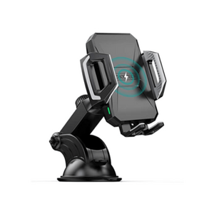 حامل جوال للسياره ، شحن لاسلكى ، 10 واط ، أسود