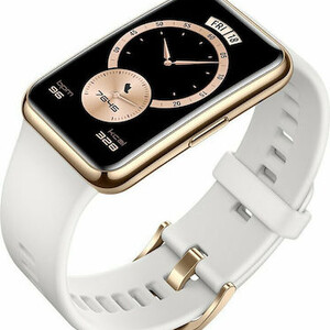 Huawei Watch Fit Elegant, 1.63 Inch Amoled Screen, White