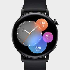 هواوي ساعة جي تي 3، 46 ملم، أسود