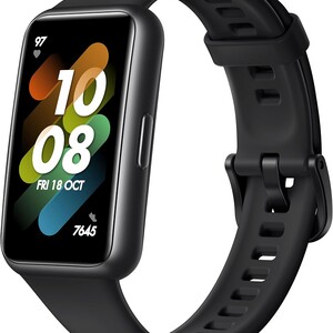 هواوي سوار لياقة ذكي 7، حزام سيليكون، أسود