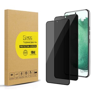 واقي شاشة سامسونج إس 22 بلس أسود