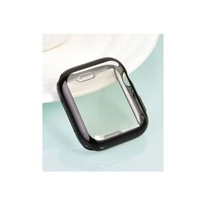 غطاء حماية ساعة ذكية أبل أس اي 44 مم أسود