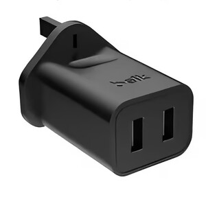 Belk 12W DUAL USB CHARGER Black