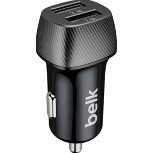 Belk 24W Super Speed Dual USB Charger Black