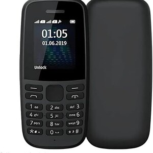 Nokia 105 Dual (Black) 2 Years Warranty