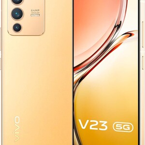 فيفو‎‎ ‎V23‎‎ ‎سعة 256 جيجابايت‎‎12 جيجابايت رام‎‎5‎G‎‎ذهبي الشروق‎