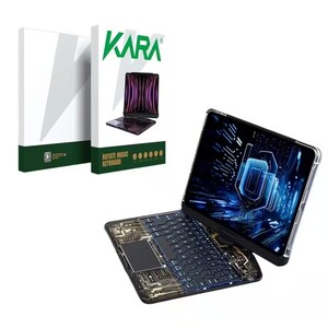 Kara - Keyboard + Rotating Protective Case for Apple iPads