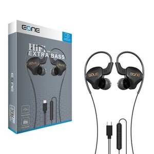 سماعات رأس سلكية من نوع EONE Type-C – صوت جهير إضافي عالي الدقة